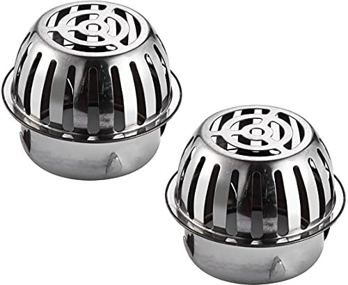 2 Stück – Dachrinnenrohr-Blatt-Drahtballon, 110 mm