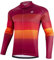 ROTTO Herren Radtrikot Fahrradtrikot langarm Rennrad Trikot Einfache Linien Serie