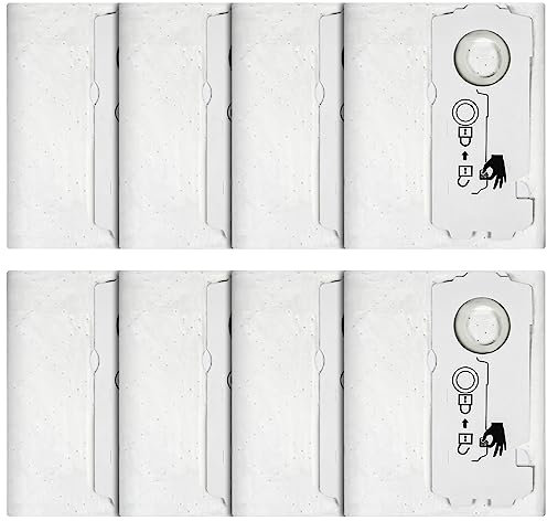 8 Stück SELFCLEAN Filtersack SC-FIS-CT MINI/MIDI-2/5 für Festool CT MINI/CT MIDI/CT 15 / MIDI 2019+ Staubsauger, Große Kapazität Staubsaugerbeutel Einmalige Ersatzteile