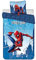 Bettwäsche Spiderman, blau, wendbar, 100 % Baumwolle, Bettbezug 140 x 200 cm, Bettdecke + Kissenbezug 65 x 65 cm