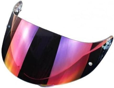 Helmet Lens Motorcycle Wind Shield Helmet Lens Visor Shield Full Face Replacement Compatible with AGV K1 K3 SV K5 K5S,Motorradhelm