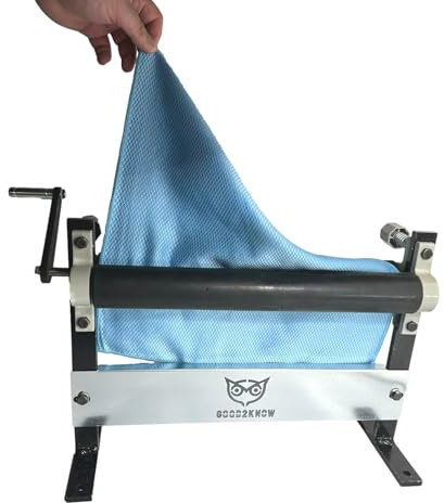 Good2know Wringer - Exprimidor de tela profesional - Escurridor de manos - Adecuado para paño de limpieza, paño de pulido, toalla - Detalle del coche - Escurridor de pared - Prensa de cuero para