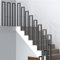 Geländer Treppe, Handlauf Treppe, Treppengeländer Innen, Handlauf Schwarz, Treppengeländer Außen, U Förmiger Geländer Außen, Treppenhandlauf für Balkone Flure Wohnungen Villen (schwarz/90cm)