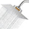 Pommeau de douche filtré de 20 cm - Pommeau de douche à effet pluie de luxe - Rend l'eau dure plus douce - Pommeau de douche ferme - Améliore l'état de votre peau et de vos cheveux - Design intégré