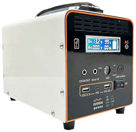 TYYMSMK Mobile Power Bank, 600W 720Wh Capacity, with AC Power Socket for Charging, Used for Home Backup Camping RV