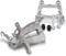 ATEC Germany Bremssattel + Bremssattelhalter hinten links ohne Halter