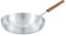 LENAK Induction Base Aluminium Frying Pan/Fry Pan Wooden Handle Chef's Skillet Curry Pan (28cm)