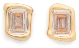 Kate Spade New York MOLTEN GLASS OHRRING Klar/Gold