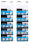 Pile bouton longue durée LR44 AG13 AG13 pour petits appareils électroniques pour une utilisation quotidienne