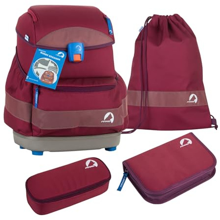Finkid Schulranzenset 4-TLG. Buddy EKO Sport Sky Mix