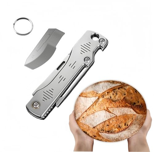 LMJIAANPU Bread Lame,Scoring Blade Sourdough Starter Kit Dough Cutter Baker's Knife,Sour Scorer Tool Baking Making Accessories Tools