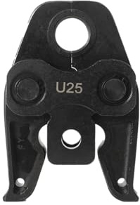 Mreryyse Pressbacke U25 Presszange 42CrMo Stahl U-Kontur Pressbackeneinsatz | Profi Pressbacken Crimpzange Rohrpressbacken für 25mm Rohrpresszange Handpresszange für Rohrleitungsbau Bauindustrie