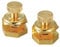 Johnson Level & Tool 405 Stair/Square Gauge Set – 2/Card, Brass Plated, 2 Pack