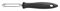 Fiskars Beweglicher Schäler, Gesamtlänge: 18 cm, Edelstahl / PP-Kunststoff, Schwarz, Essential, 1023787