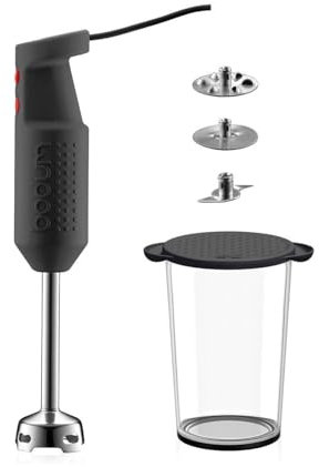 Electric blender stick with accessories, 200W