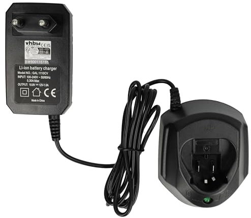 vhbw Ladegerät kompatibel mit Dremel 8200, 8200 Multi Max, 8220, 8300, 8300 Multi Max Werkzeug Akkus - Typ 1