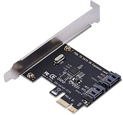 Schede PCI-E a SATA 3.0 PCI Express 2 Porte SATA III 6Gbps Schede adattatrici di espansione Interfaccia di Programmazione IDE/AHCI.