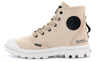 Palladium Pampa Hi Htg Supply, Stivali Sneaker Unisex - Adulto, Beige (356), 47 EU