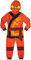 LEGO Ninjago Kai The Red - Traje de unión, con capucha para niño, Rojo -, 4