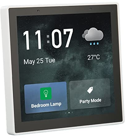 WiFi Smart Scene Wandlichtschalter Panel, Smart Home Steuerung, Touchscreen Steuerung Zeit Datum Temperatur Wetter 100-240V für