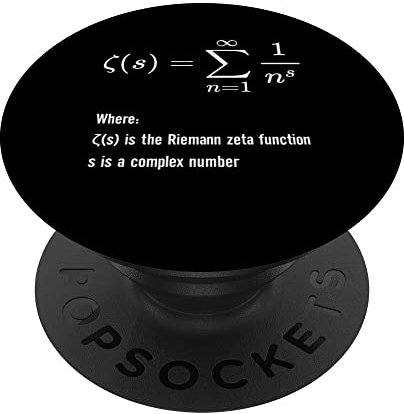 Riemann Zeta Funktion Mathematik Formel PopSockets mit austauschbarem PopGrip