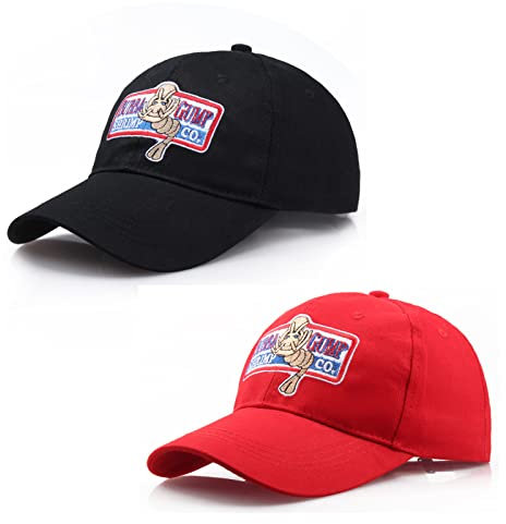 ZXRSJBL 2 Stück Baseballmützen, Gump Shrimp CO. Snapback Hut, Gump Kostüm Cosplay, Snapback Cap Unisex Sommer Mützen Einstellbar