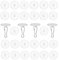 NEODTX Klebehaken Decke Klein 30pcs haken für fensterdeko Deckenhaken Selbstklebende Decken kleber Klebeösen,Ohne Bohren deko haken fenster kleben Rundhaken Ceiling Hook zum Aufhängen Halloween Haken