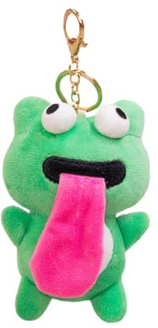 Shenrongtong Portachiavi in peluche con magnete, giocattolo con magneti per animali - Portachiavi divertente in peluche magnetico - Ciondolo per borsa da scuola Decorazioni per la