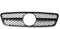 Grill Für Mercedes Für Benz C-Klasse W203 C280 C320 C240 ​​C200 C63 2000-2006 Auto Kühlergrill Stoßstange Grill Schwarz Kühlergrill