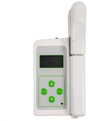 Danive Pflanzennährstoffprüfung, Tragbarer Chlorophyll-Analysator, 0,0 bis 99,9 SPAD Chlorophyll-Messgerät, Chlorophyll/Stickstoff/Temperatur/Luftfeuchtigkeit