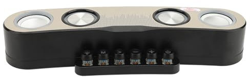 Altavoces Coloridos para PC con Luz LED, Altavoces RGB para Ordenador con y Subwoofer para Ordenador de Sobremesa