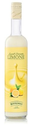 Sweet Dreams Limone Likör von Bertagnolli, 0,50 Liter, 17% Vol.
