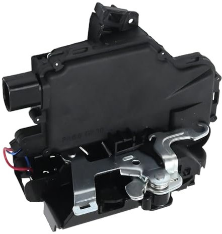 Ollanoos 3B4839015AG Left Passenger Side Rear Door Lock Actuator, Door Lock Catch Actuator Replacement for Skoda Fabia I 6Y3 Saloon 1999-2007 Replacement for VW Polo Transporter 3B4839015AN