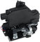 Ollanoos 3B4839015AG Left Passenger Side Rear Door Lock Actuator, Door Lock Catch Actuator Replacement for Skoda Fabia I 6Y3 Saloon 1999-2007 Replacement for VW Polo Transporter 3B4839015AN