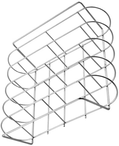 MERRYHAPY Côtes Acier Inoxydable Étagère à Côtes Pour Barbecue Support De Barbecue Pour Cuisson De Viandes