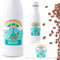 Botella Personalizada Animales Infantil | Botella de Agua Acero Inoxidable Térmica de Doble Capa | Libre de BPA y Reutilizable | Botellas de Agua para niños (DINOSAURIO, 750 ML)
