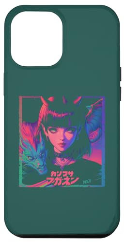 Hülle für iPhone 14 Pro Max Goth Grunge Dämon Anime Girl Waifu Horror Alt-Ästhetik
