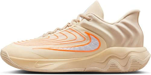 Nike Herren Giannis Immortality 4 Basketballschuh, Lt Khaki/White-Alabaster-Total Orange, 48.5 EU