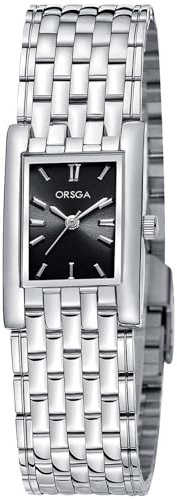 CIVO Uhren Damen Silber Armbanduhr: Kleine Wasserdicht Analog - Edelstahl Quartz Damenuhr