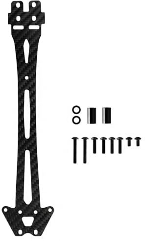 XBERSTAR Karbonfaser-Platte für 1/10 TAMIYA TT01 RC Second Floor Board Upgrade Teile Zubehör