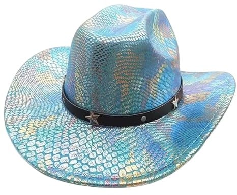 Generisch Western-Cowboyhut, Karnevalshut, Unisex, breitkrempig