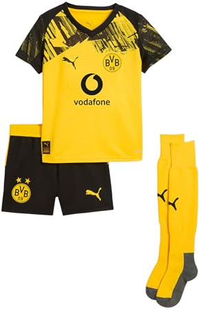 PUMA Borussia Dortmund Trikot Set Home Kids Kinder