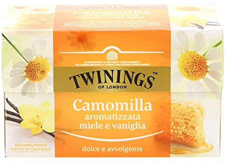 Twinings - Camomilla Aromatizzata al Miele e Vaniglia (40 Bustine)