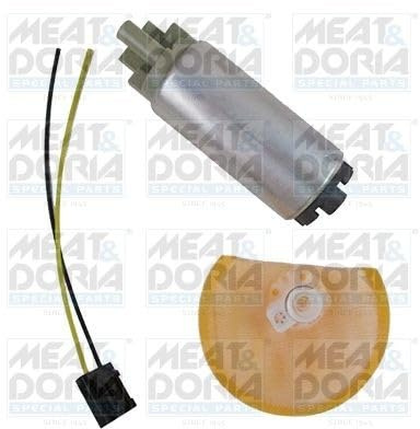 MEAT & DORIA 76530 Benzinpumpe elektrisch Kompatibel mit HYUNDAI ATOS MX 3111902500 3111105000 3111102000
