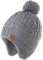 AHAHA Wintermütze Junge and Baby - Fleece-Gefüttertes Ski Beanie Kinder Strick Earflap Mütze 51CM