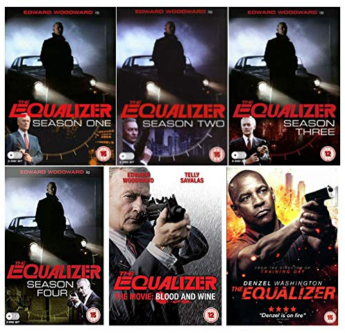The Equalizer - The Complete DVD Collection: The Equalizer Season 1-4 + The Equalizer - The Movie: Blood & Wine + The Equalizer Movie + Bonus Material