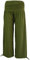 GURU SHOP Goa Psytrance Hose, Sommerhose, Yogahose, Pluderhose - Olivgrün, Damen, Baumwolle, Size:L