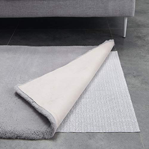 Teppich Wölkchen Teppich-Unterlage rutschfest Anti-Rutsch-Matte | Gleitschutz Teppich Stopper | Zuschneidbare Rutschmatte Universal für Schublade Auto Kofferraum | 180x180 cm