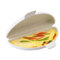 Micro-Ondes Omelette Pan, Egg Cooker Egg Omelette Maker Vapeur Pan Cuisine Moule Outil
