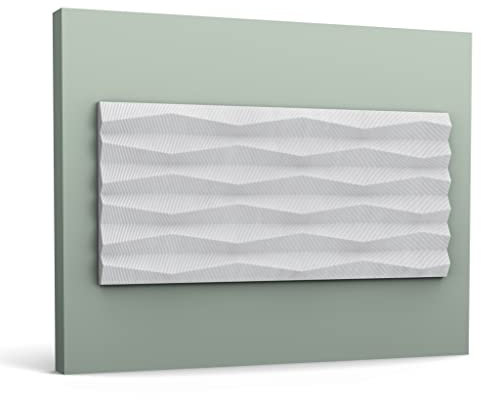 Panneau mural 3D RIDGE W112, L200 x H25 x l1.9 cm - L200 x H25 x l1.9 cm - ORAC DECOR